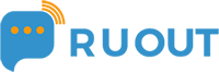 R U Out Logo